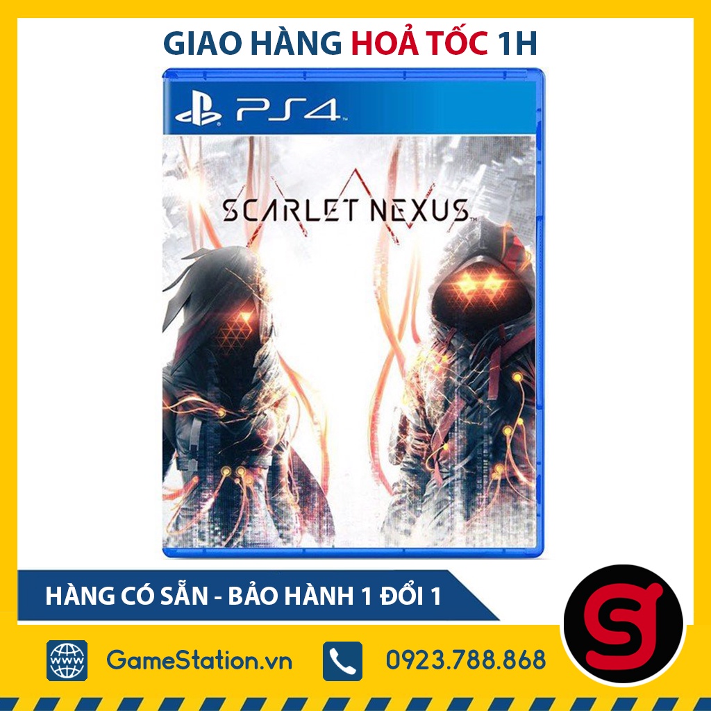 Đĩa Game PS4: Scarlet Nexus