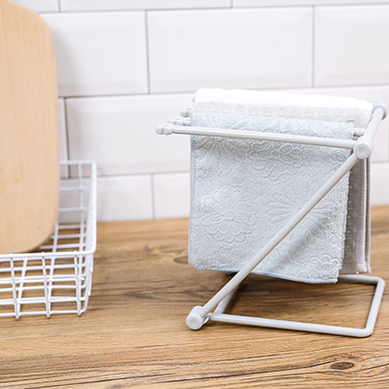 Giá Treo Khăn/ Giẻ Lau Nhà Bếp Có Thể Gấp Gọn Tiện Dụng