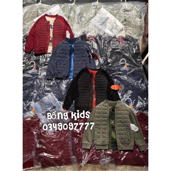 Áo Bomber Bé Trai Kèm Áo Thun WonderNation