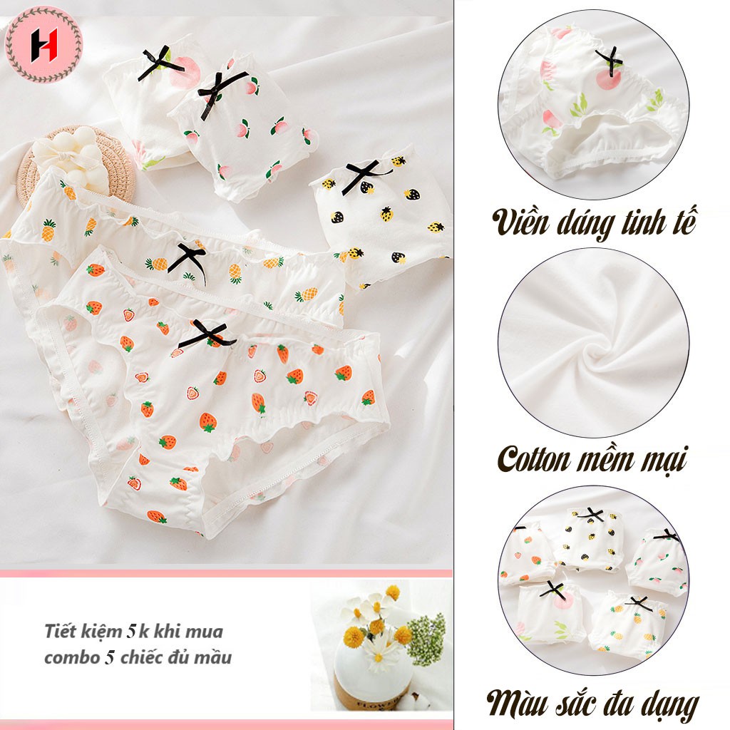 QUẦN LÓT NỮ COTTON CAO CẤP XUẤT NHẬT KHÁNG KHUẨN THOÁNG KHÍ VIỀN REN ĐIỆU ĐÀ QL41