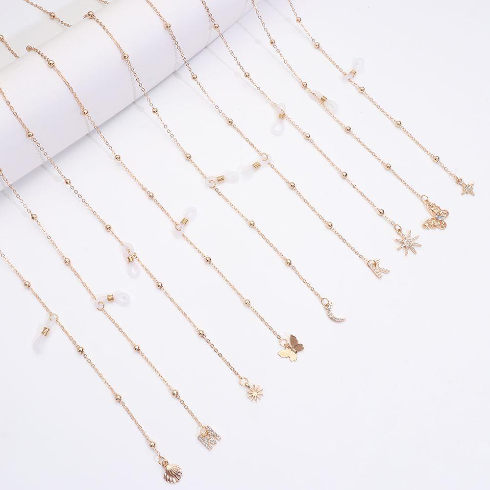 Dây Đeo Mắt Kính Bằng Kim Loại Gọn Nhẹ Thời Trang