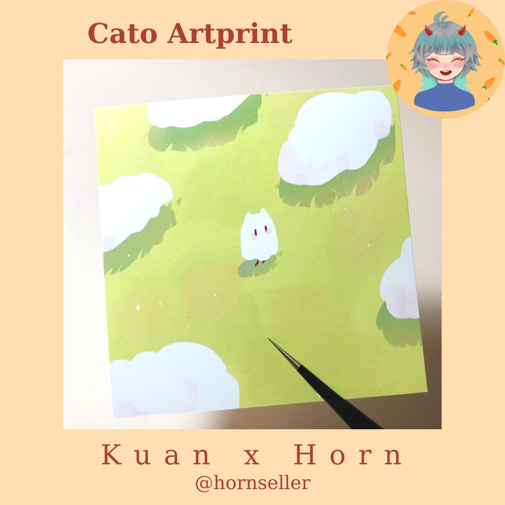 Artprint Cato được vẽ bởi Anh Hoàng