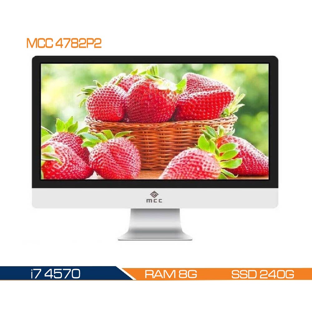 Máy tính All in ONE MCC 4782P2 CPU i7 4770/ Ram8G/ SSD240G/ Wifi/ Webcam/ 22inch - BH chính hãng 24 tháng