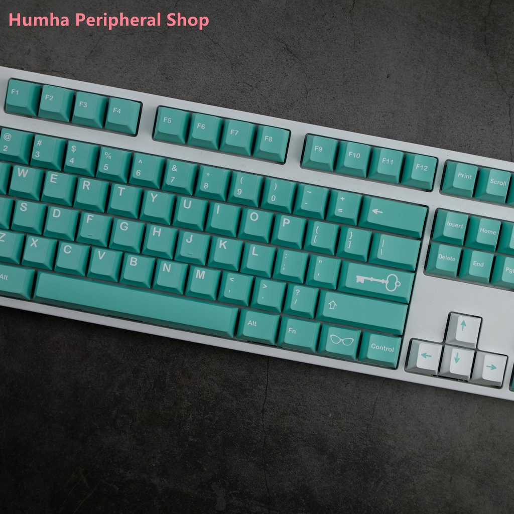 Goodthing Nắp Bàn Phím Cơ 140 Phím Chất Liệu PBT Nhuộm Màu Họa Tiết Cherry profile Cá Tính