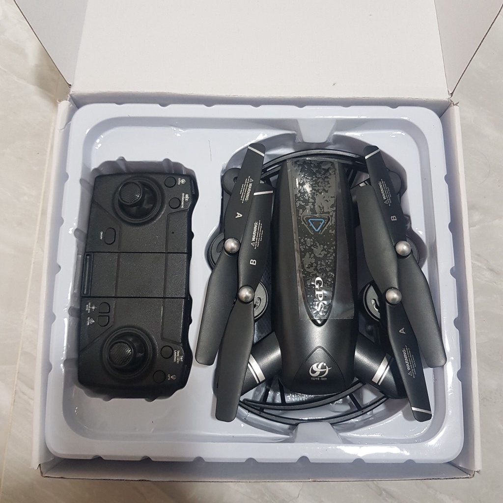 ️Cao Cấp + GPS️Máy bay camera 4K S167 GPS flycam mini điều khiển từ xa quay phim, chụp ảnh, chống rung kết nối wifi