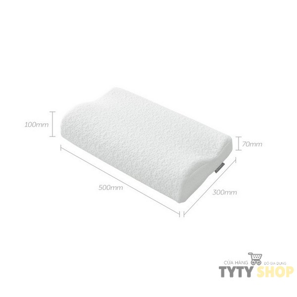 Gối Memory foam 50D Lock&Lock hình cong HLW111 - HÀNG CHÍNH HÃNG