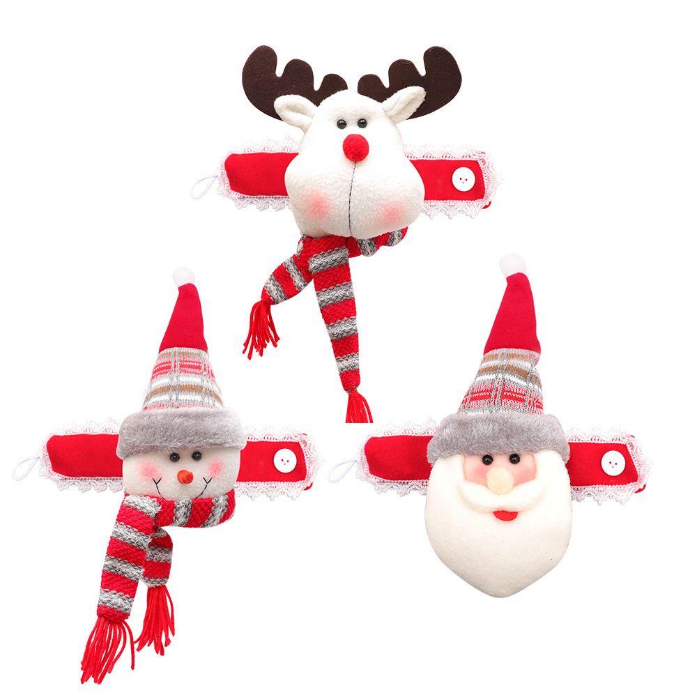 Móc Treo Rèm Cửa Hình Ông Già Noel / Người Tuyết Dễ Thương