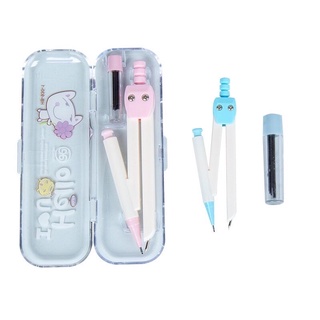 Compa dành cho học sinh gồm hộp chì kim - Đức Huy Store