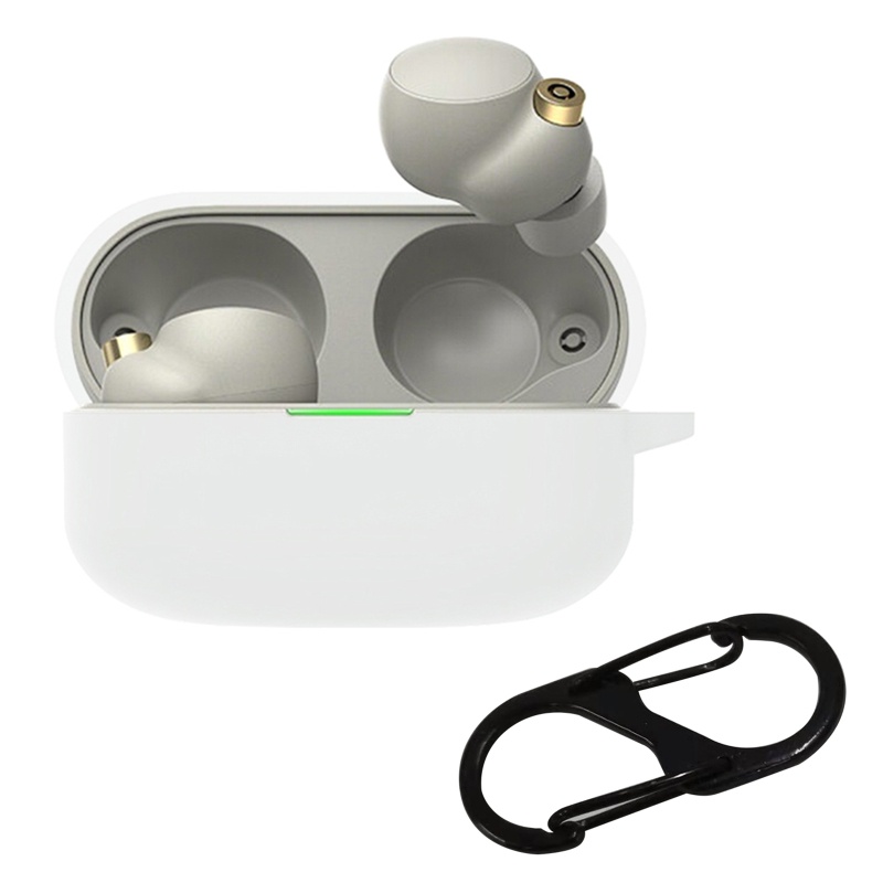 【3C】Túi đựng tai nghe không dây WF-1000XM4 bằng silicon mềm chống rơi tương thích với-S-ony