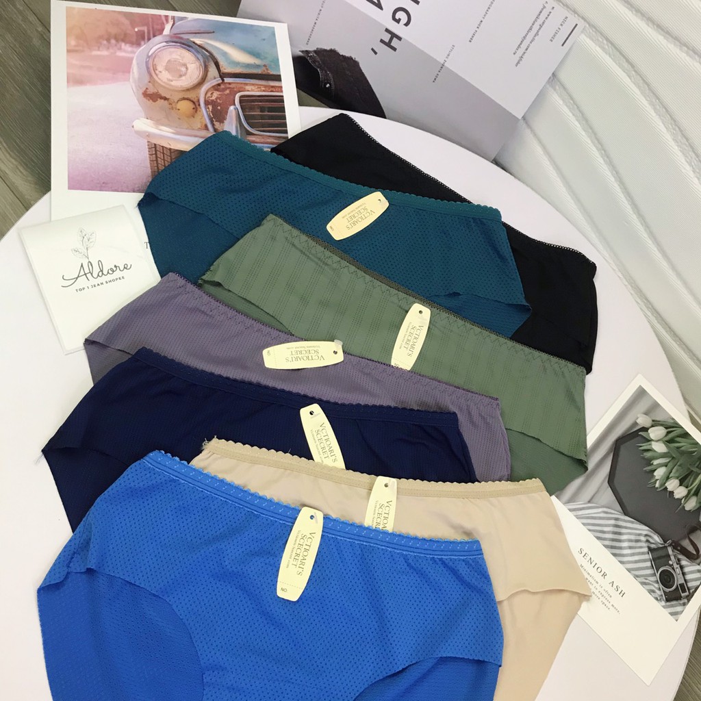 Quần lót nữ chất lưới thoáng khí không viền khử khuẩn | BigBuy360 - bigbuy360.vn