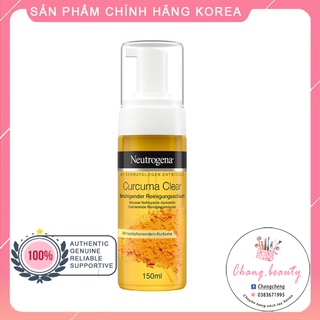 Sữa Rửa Mặt Nghệ Tạo Bọt Neutrogena [FREESHIP]
