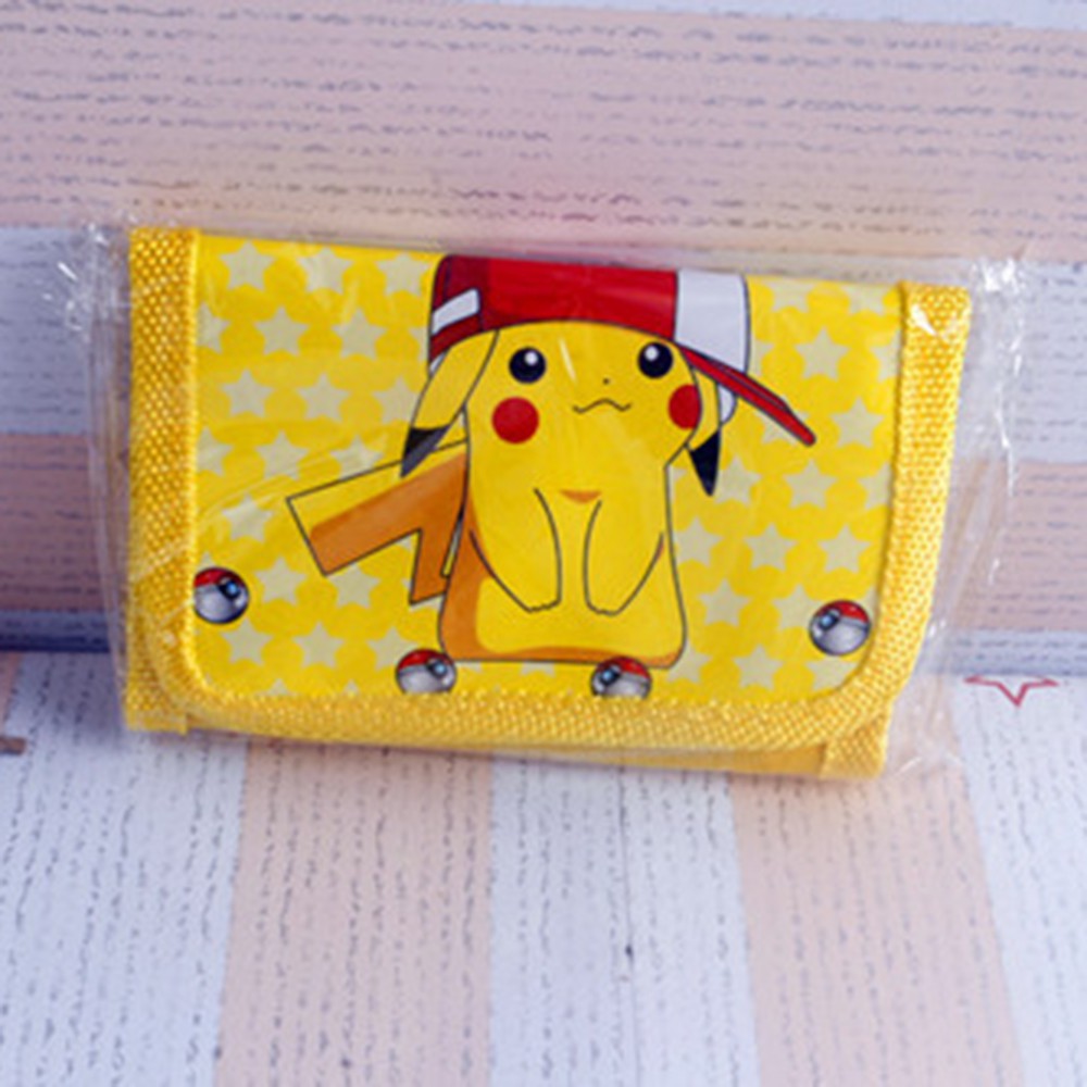 Túi ví họa tiết pikachu pokemon