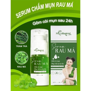 Serum chấm mụn rau má ncollagen
