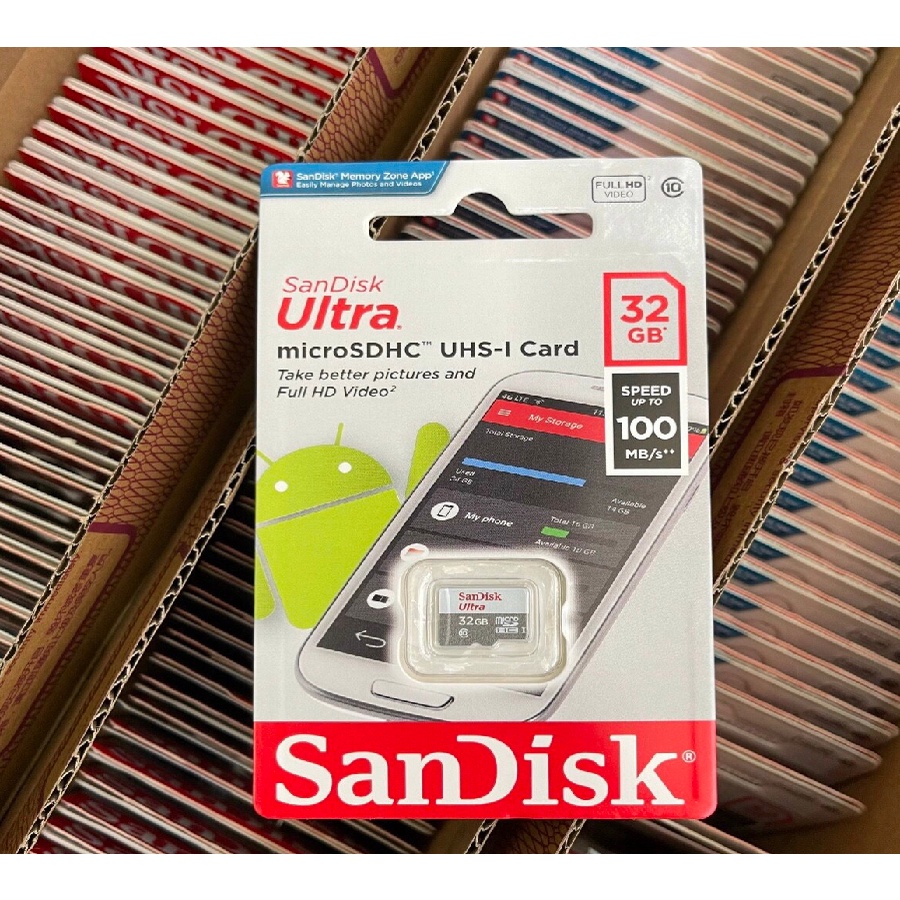Thẻ Nhớ Chuyên Dụng Cho Camera Wifi Ultra Sandisk 64Gb , 64G ,Sandisk 128Gb, 128G, Sandisk 32Gb ,32Gb - Hàng Chính Hãng | BigBuy360 - bigbuy360.vn