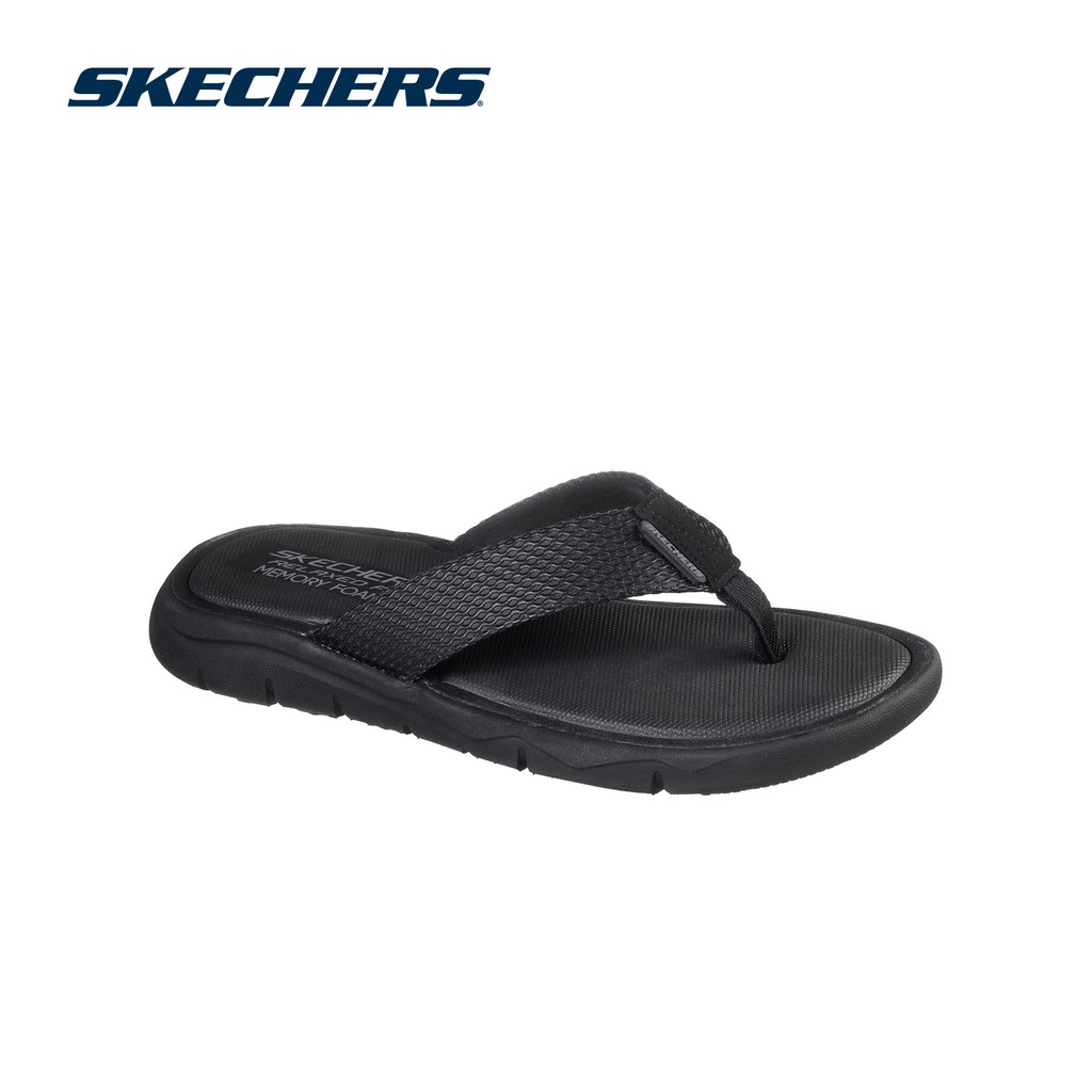 Dép xỏ ngón nam SKECHERS Crenesi 237051-BBK