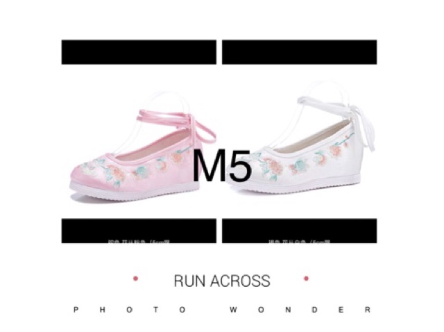 Giày cổ trang nữ thêu mã GTCHV | BigBuy360 - bigbuy360.vn