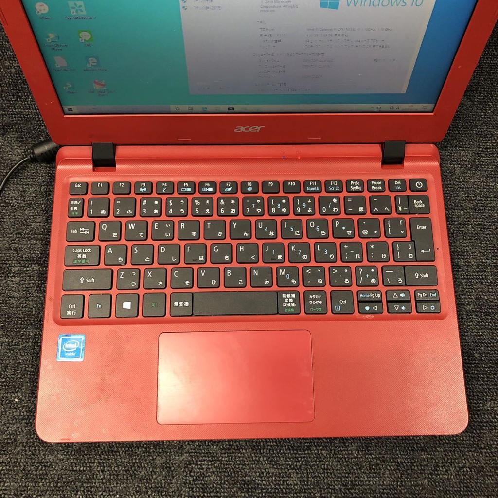 Laptop mini siêu nhỏ gọn 11.6 inch ACER Aspire ES1-132 Intel N3350 2.4GHz 4GB RAM 500GB - Likenew 98-99%