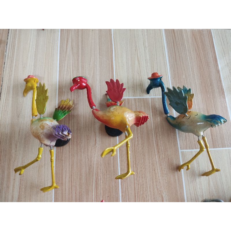 Thú lò xo có nam châm dán tủ lạnh đồ chơi cho bé