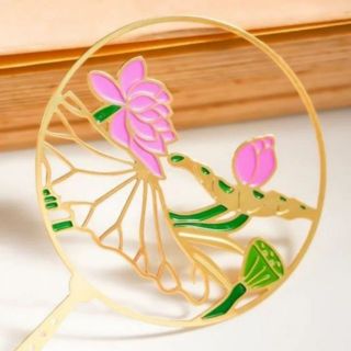 Bookmark hình quạt cổ trang