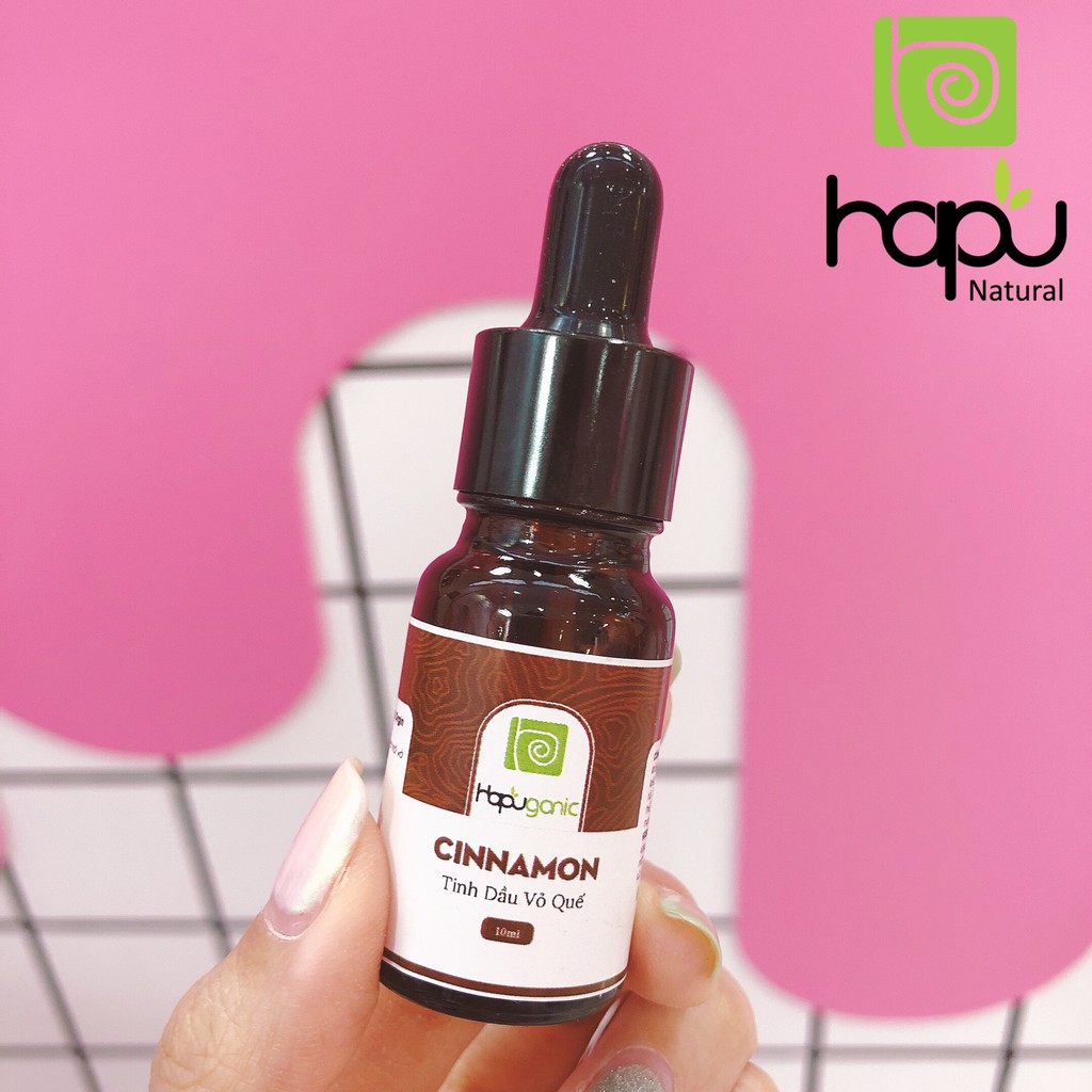 Tinh Dầu Vỏ Quê HaPuganic Cinnamon 10ml