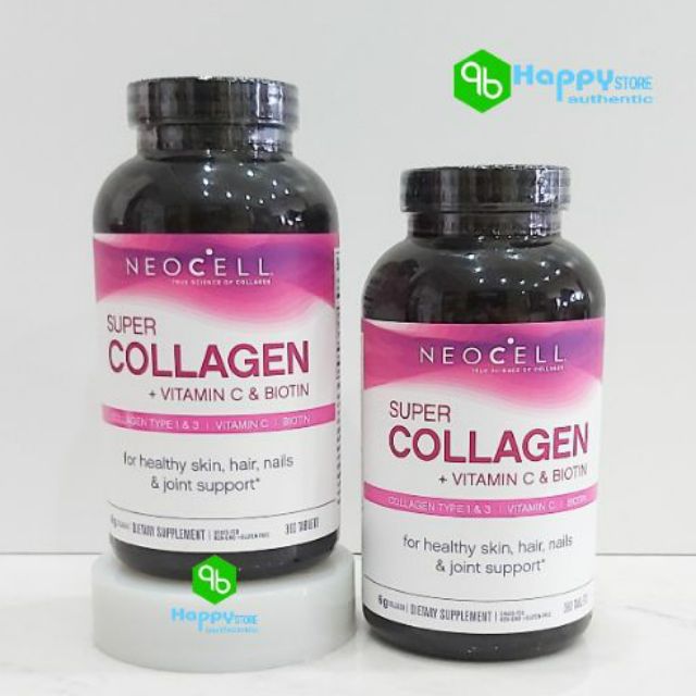 💊💊 MẪU MỚI VIÊN UỐNG BỔ SUNG COLLAGEN - NEOCELL SUPER COLLAGEN +C Type 1 & 3, 360 viên, Mỹ. 💊💊 | BigBuy360 - bigbuy360.vn