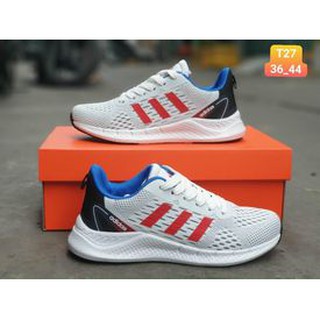 GIÀY SNEAKER 3 SỌC ĐỎ TRẮNG