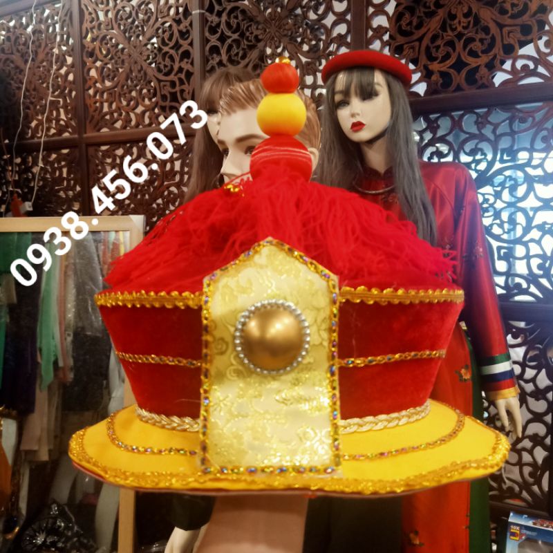 Mũ Vua Mũ Hoàng Thượng, Mão Vua Nhà Thanh Càng Long Khang Khi