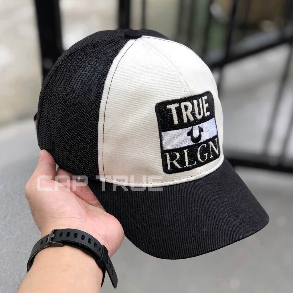Mũ Lưỡi Trai NAM Nữ - Nón Ông Địa TRUE RLGN Vuông Lưới Phù Hợp Với Người Chơi Hệ Đẳng Cấp