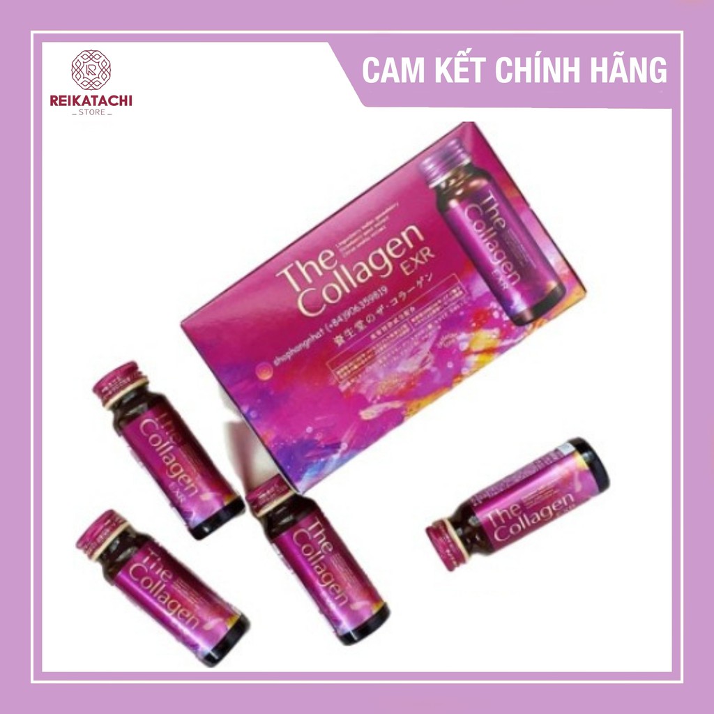 The Collagen EXR Enriched Dạng Nước Nhật Bản Chính Hãng Hộp 10 Chai