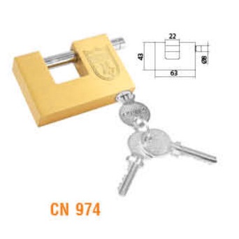 Khóa Việt Tiệp cầu ngang 974, chống cắt, chống cưa, chống nước mưa