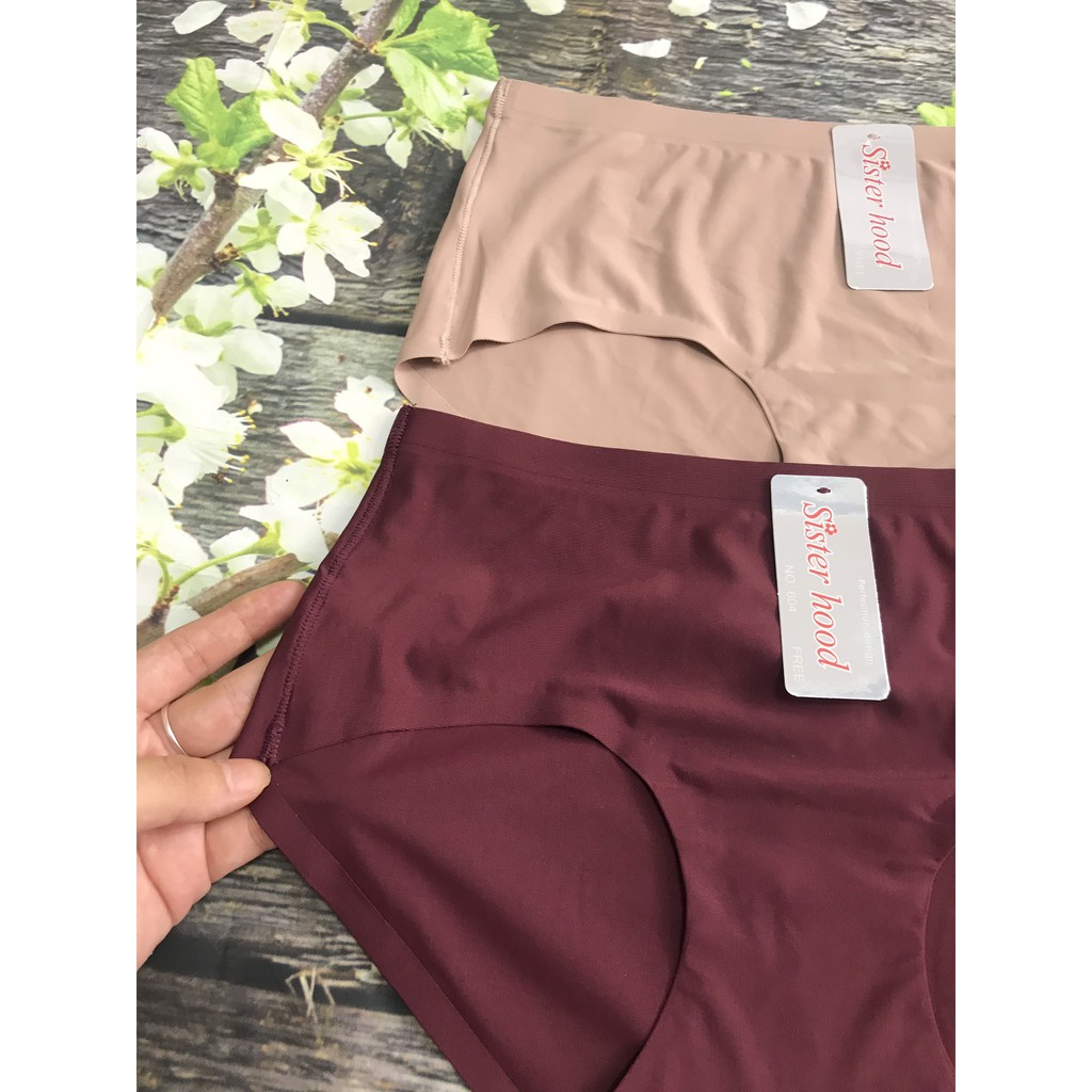 Quần lót su đúc chuẩn Thái Lan, chip co dãn không viền dày dặn mát mịn Sisterhood 604, Leblur