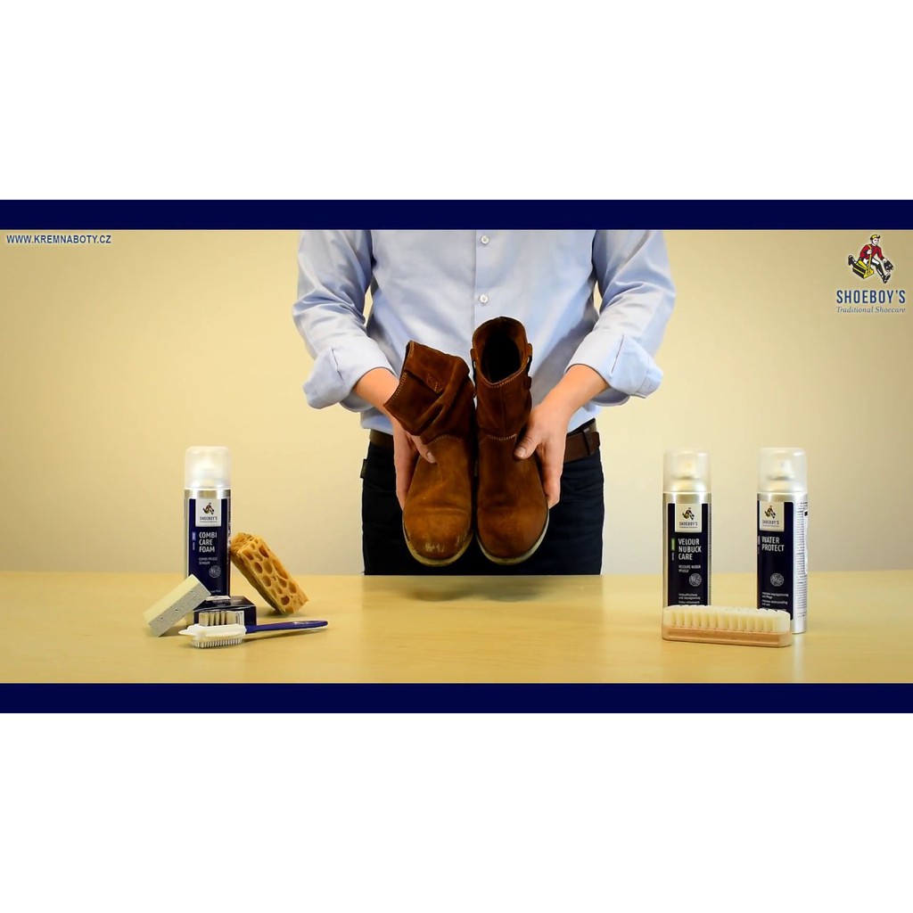 Xịt Nano Chống Thấm Giày Chăm Sóc Giày Da Lộn Shoeboy Nhập Khẩu Từ Đức Chống Ẩm Mốc Giày Da Lộn Cổ Cao Cổ Thấp Hiệu Quả | BigBuy360 - bigbuy360.vn