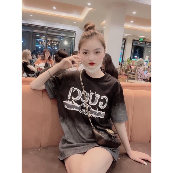 Áo Phông Loang Áo Thun Phom Rộng