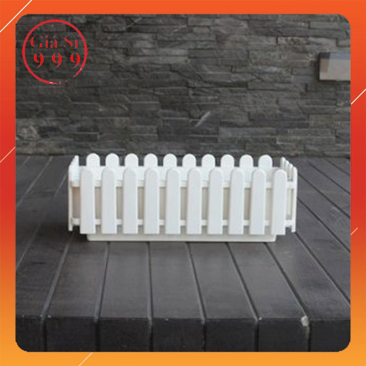 Chậu Hàng Rào Nhựa 44x20x15 cm. Hàng công ty và phân phối chính hãng. [Có sỉ]