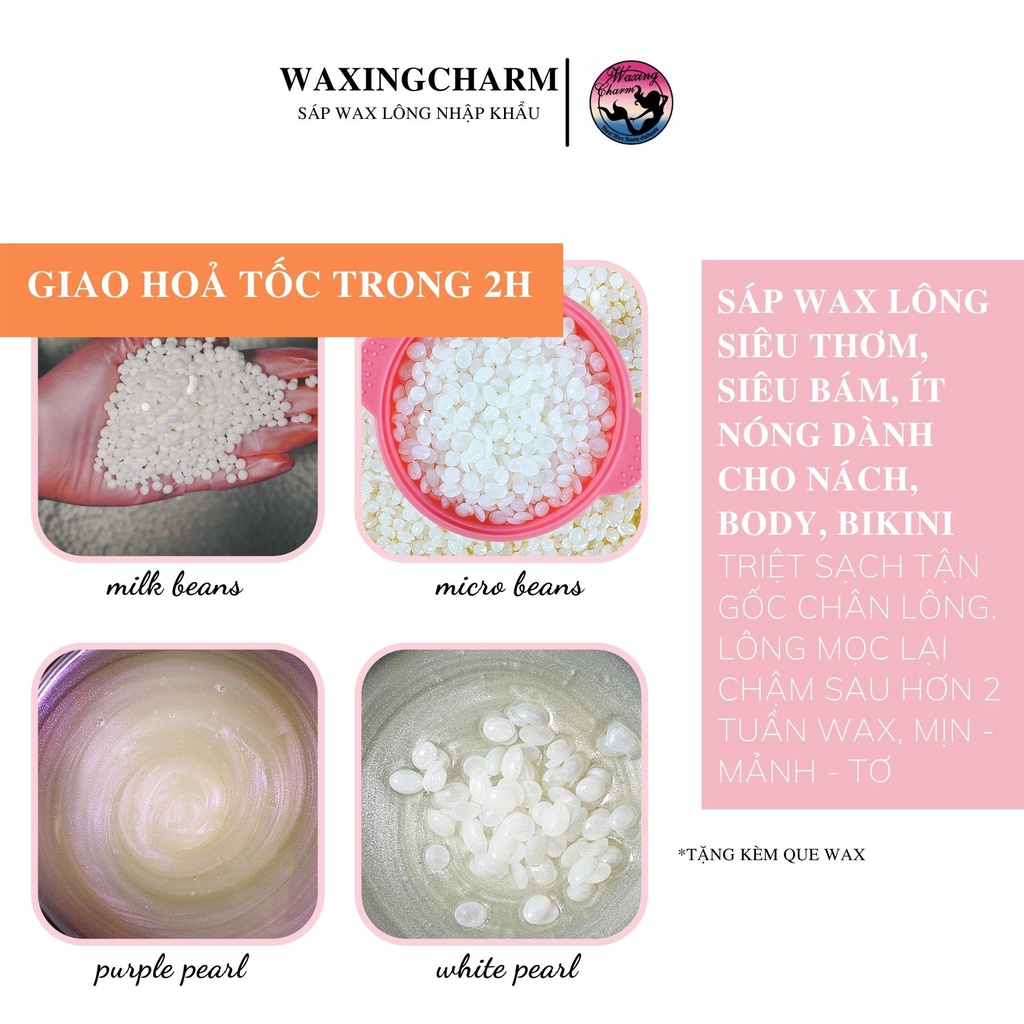 Combo Máy Nấu Sáp Chống Dính 300gr Sáp Wax Lông Nóng Dành Cho Nách, Body, Bikini và 50ml Mỡ Trăn Giúp Triệt Lôn