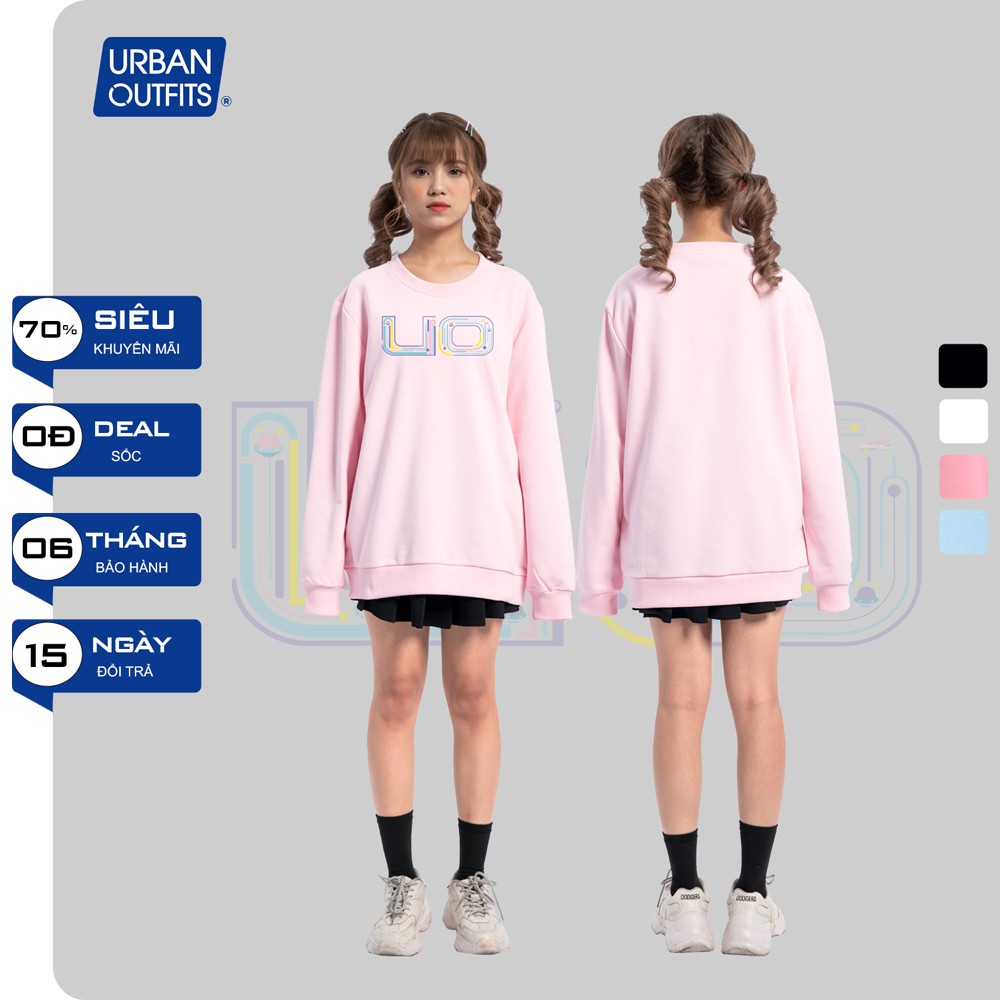 Áo Sweater Form Rộng Nam Nữ URBAN OUTFITS In Chữ UO SWO31 Thun Cotton Nỉ 4 Chiều Local Brand | BigBuy360 - bigbuy360.vn