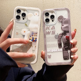 【Hàng Sẵn sàng】 Samsung S21 FE S22 S21 Ultra Plus A03S A03 A22 A02 M02 A02S A12 A52 A72 A42 A32 M51 A21S A50S A50 A30S A51 A71 Note 10 Lite Tide Thương hiệu Kaws Silicone Vỏ điện thoại Silicone Cặp đôi trong suốt Chống va đập Vỏ bảo vệ