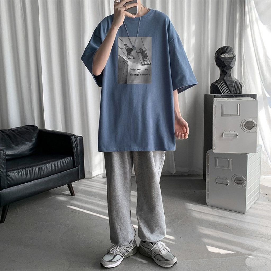 Áo Thun Tay Lỡ UNIKA AT02 áo thun nam form rộng UNISEX áo phông tay lỡ cao cấp thời trang Hàn Quốc