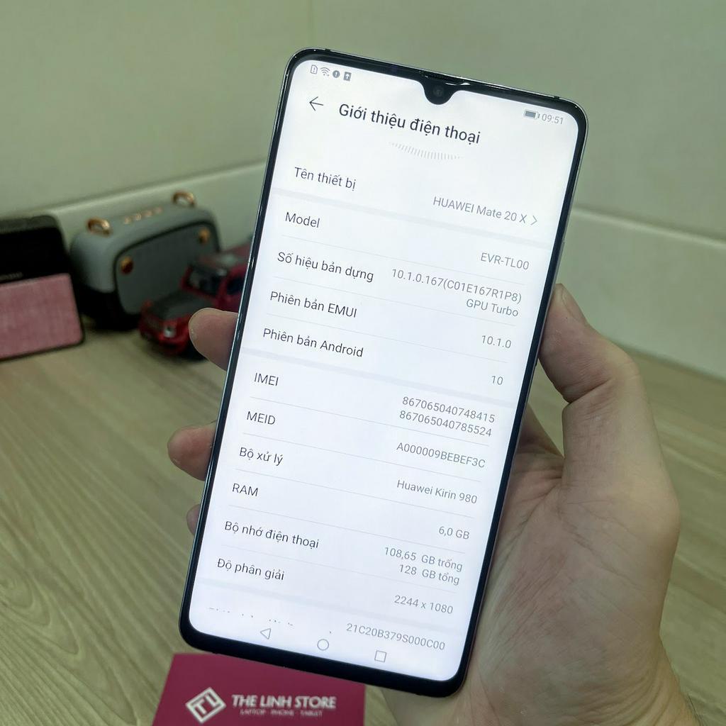 Điện thoại Huawei Mate 20X màn 7.2 inch - Kirin 980 ram 6G 128G