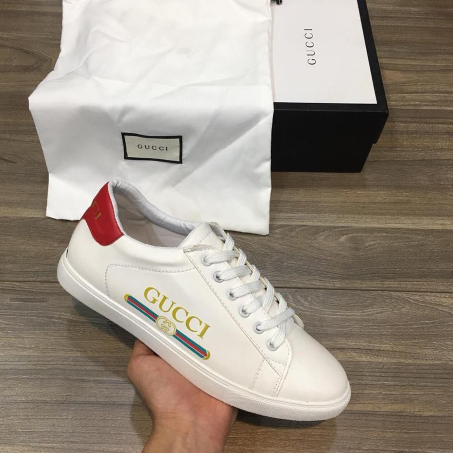 NEW | Bán Chạy | Giày GUCCI da màu trắng đen Giày thời trang cổ thấp, giày nam, size 38-43 SẴN . 2020 2020 WT * XX !