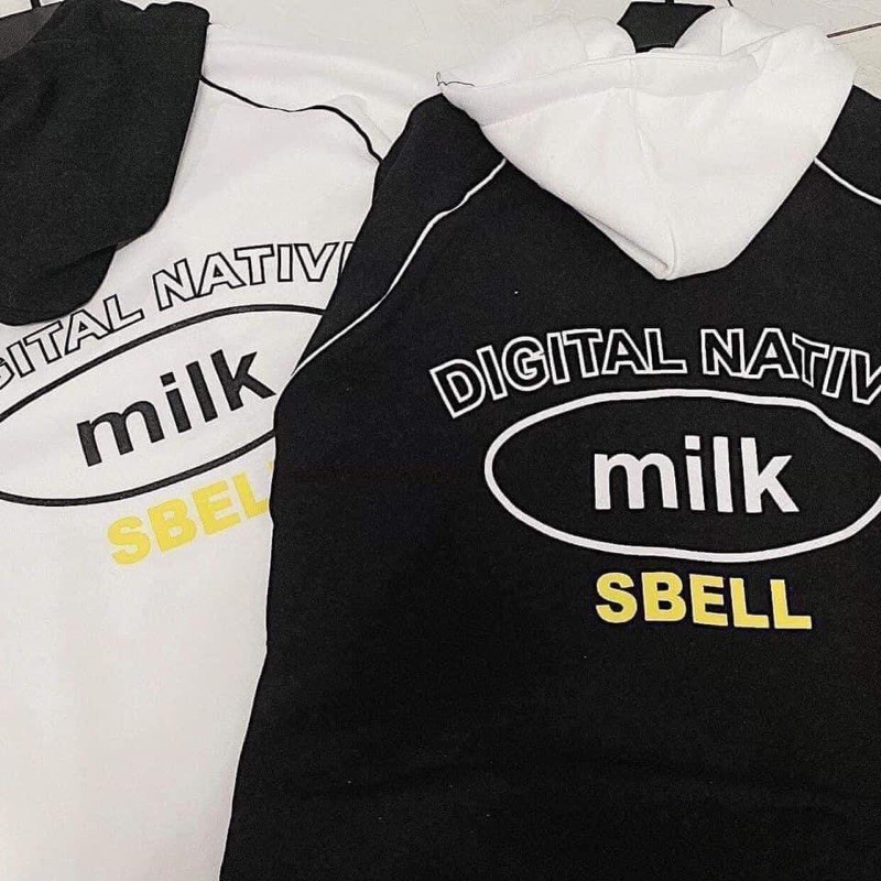 Áo hoodie nỉ bông cotton dưới 75kg - áo khoác nỉ 2020- milk [ảnh thật] | BigBuy360 - bigbuy360.vn