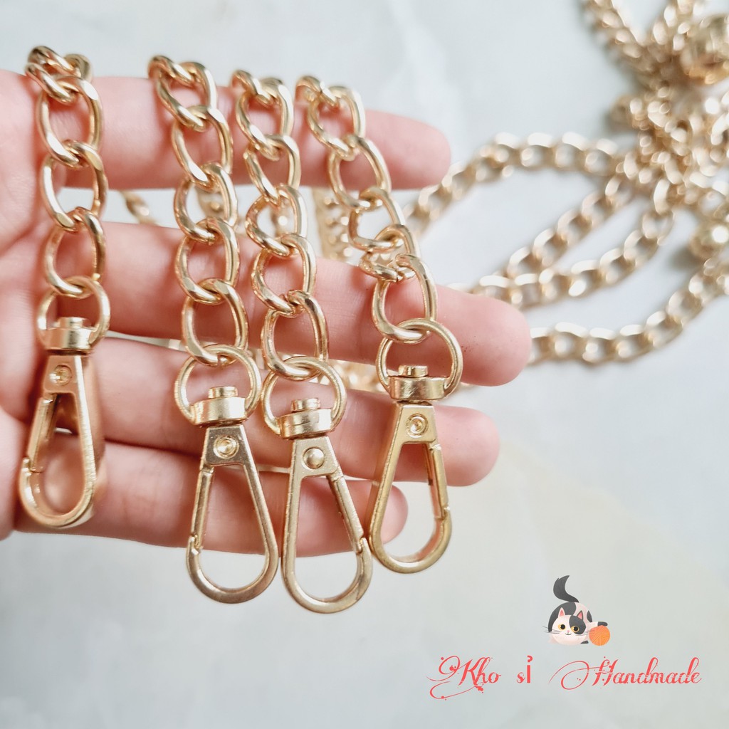 Dây xích phối hạt kim loại , dễ dàng điều chỉnh chiều dài dây