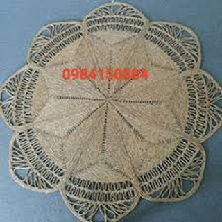 Thảm cói múi hoa 1m8 loại đẹp