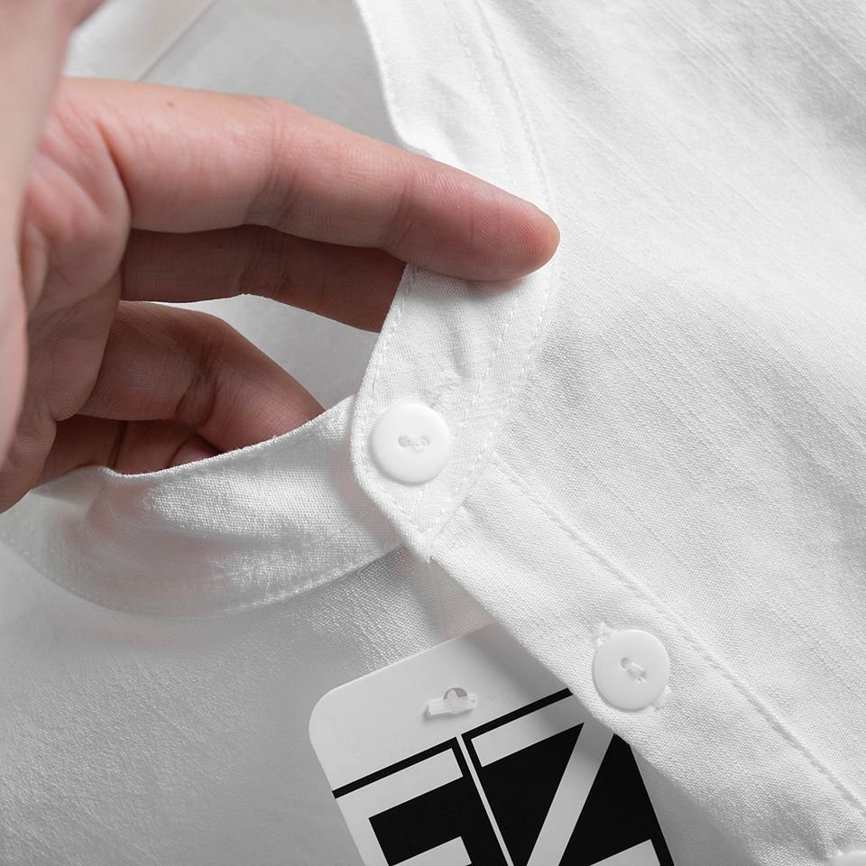 Áo đũi nam cổ tàu ngắn tay chất mát cao cấp | BigBuy360 - bigbuy360.vn