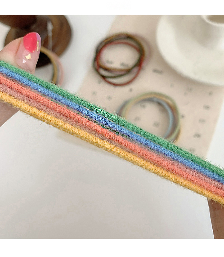 Set 5 Băng Đô Co Giãn Phong Cách Retro Xinh Xắn