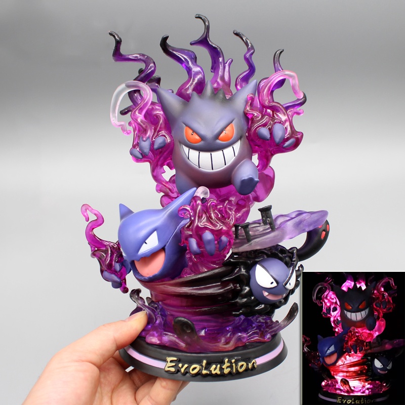 Mô hình pikachu Gengar Ghost có led siêu đẹp