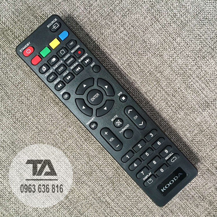 [FREESHIP 50K] Remote tivi kooda -  Điều khiển tivi Kooda các dòng LED/LCD/Smart TV - Hàng Chính Hãng