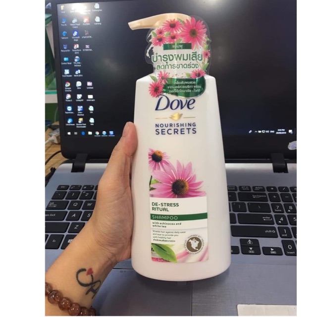 [HCM] DẦU GỘI DOVE HOA CÚC