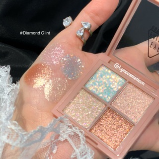 Bảng Phấn Mắt 4 Ô Màu Siêu Xinh Cool barbie Eye shadow palette 4 ô