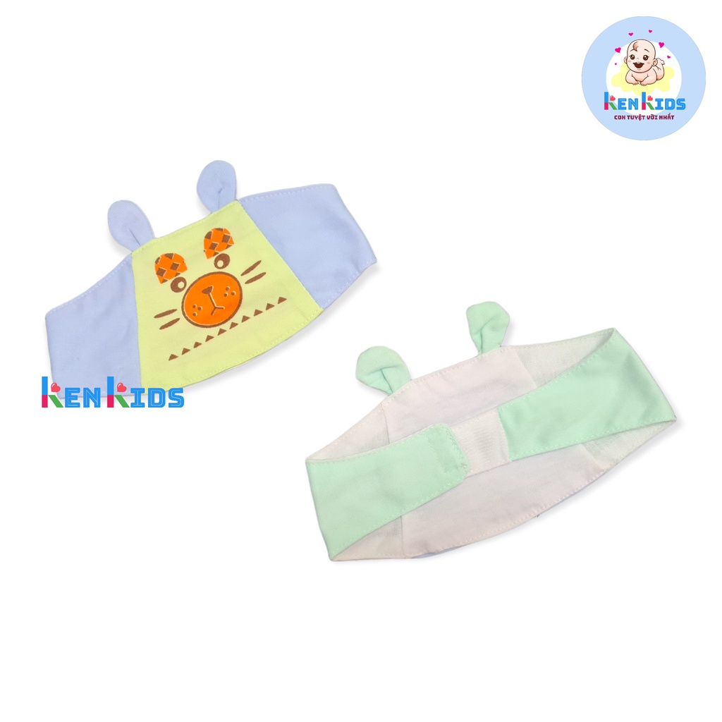 Che thóp tai thỏ dán loại đẹp cho bé sơ sinh (0-6 tháng) - 1 cái